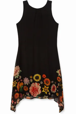 Desigual Vestito floreale smanicato
