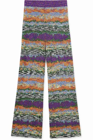 Desigual Pantaloni a zampa space-dye