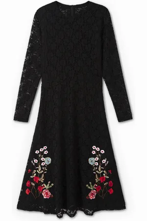 Desigual Vestito pizzo fiori