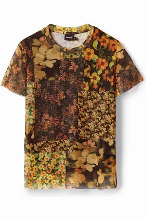 Desigual Maglietta patch tulle