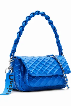 Desigual Borsa tracolla media goffrata