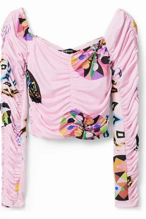 Desigual M. Christian Lacroix camicetta arricciata