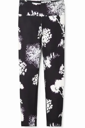 Desigual Leggings sportivi floreali