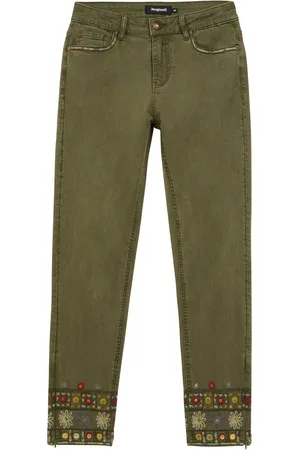 Desigual Pantaloni skinny alla caviglia