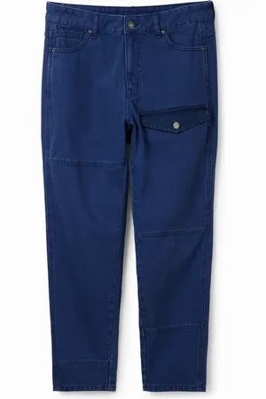 Desigual Pantaloni twill tasche