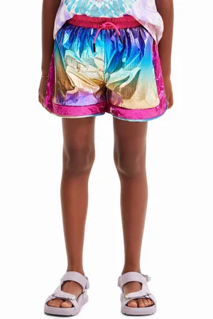 Desigual Pantaloncini iridescenti