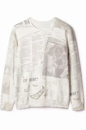 Desigual Maglia fine giornale
