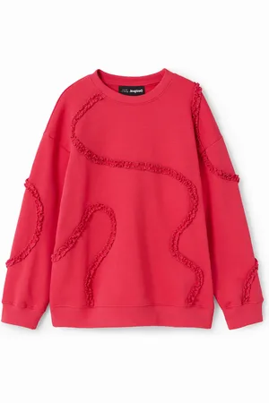 Desigual Felpa nastro plissettato