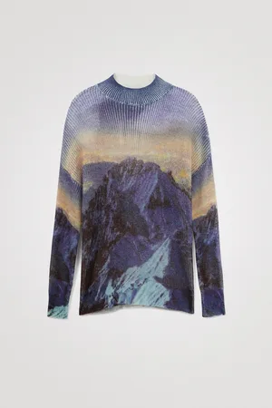 Desigual Maglione a maglia lungo
