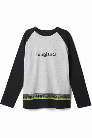Desigual Maglietta a maniche lunghe 100% cotone