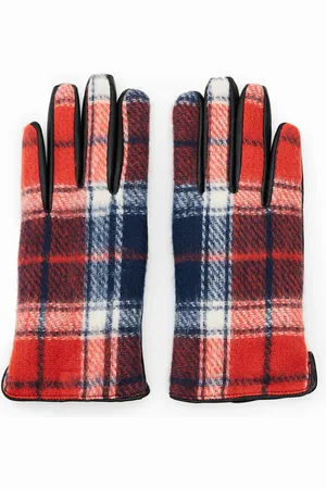 Desigual Guanti scozzesi