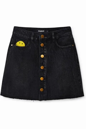 Desigual Minigonna con bottoni sorridenti