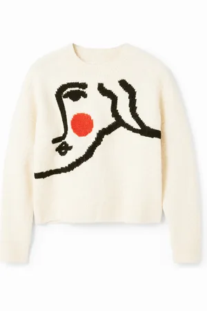 Desigual Maglione faccia oversize