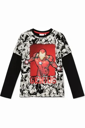 Desigual Maglietta fumetto paillettes reversibili