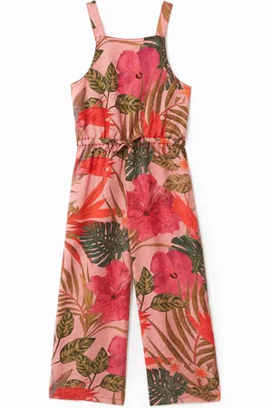 Desigual Tuta pantaloni fiori