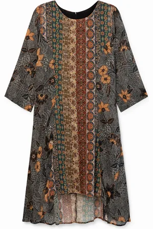 Desigual Vestito fregi boho