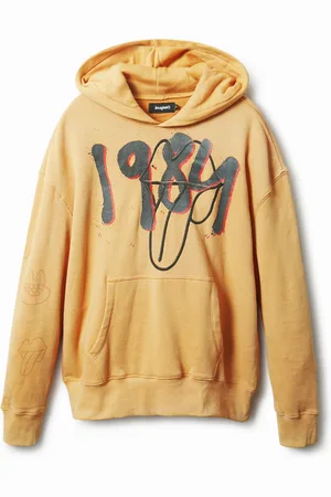 Desigual Felpa oversize con cappuccio
