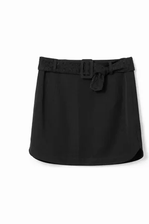 Desigual Minigonna cintura ricamata
