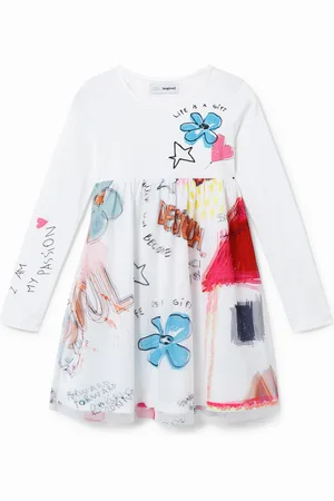 Desigual Vestito tulle effetto 3D