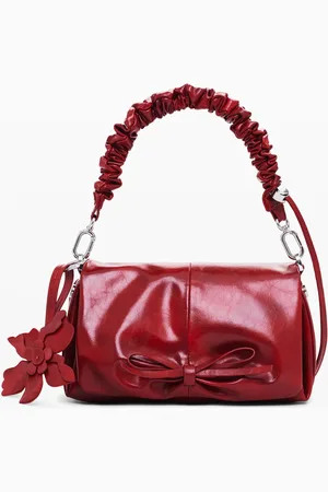 Desigual Borsa rossa con fiocco