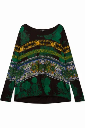 Desigual Maglietta fregi fiori