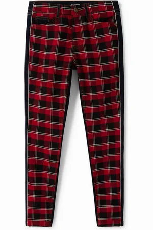 Desigual Jeans skinny tartan