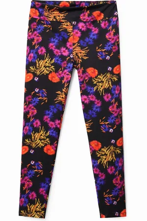 Desigual Leggings stampa fotografica