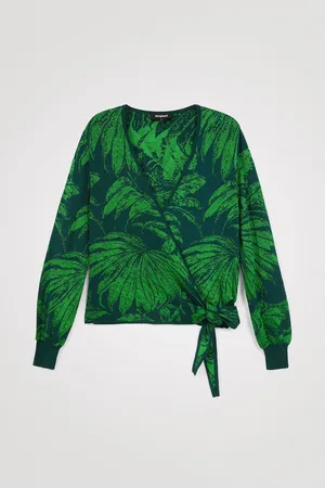 Desigual Maglione jacquard tropicale