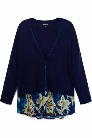 Desigual Maglia in tricot con bottoni