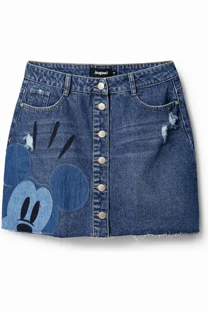 Desigual Minigonna patch di Topolino, l