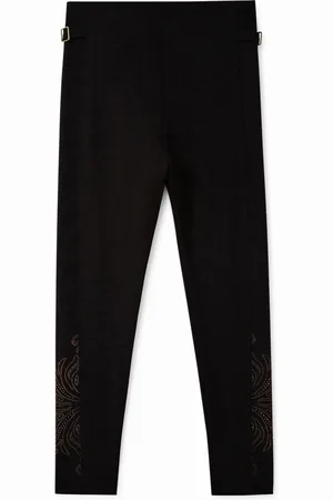Desigual Leggings slim fiori