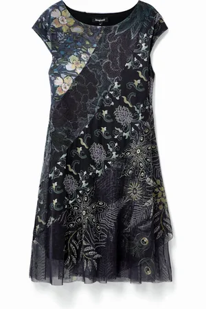 Desigual Vestito svasato midi