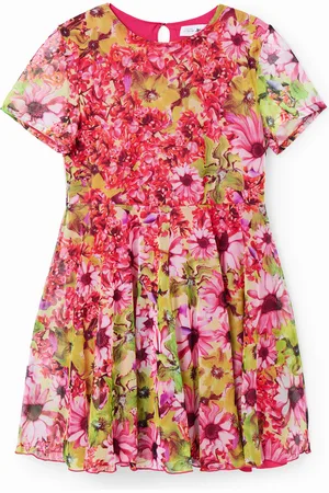 Desigual Abito tulle floreale