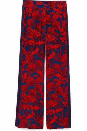 Desigual Pantalone palazzo stampa floreale