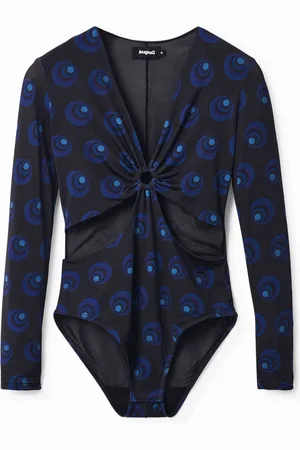 Desigual Body cut-out con stampa di cerchi geometrici