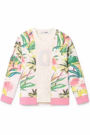 Desigual Maglia hawaiana e pizzo