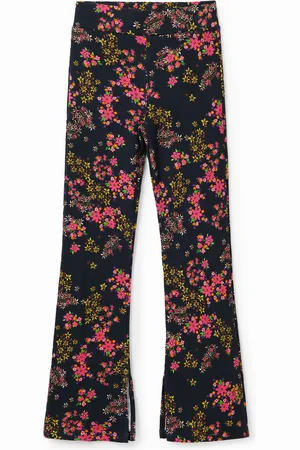 Desigual Leggings svasati fiori