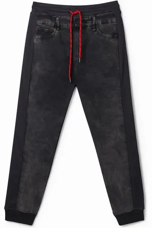 Desigual Pantaloni jogger denim