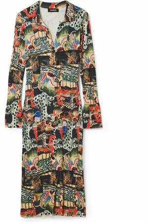 Desigual Abito midi Tapestry M. Christian Lacroix