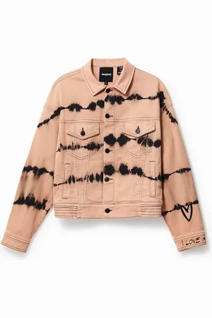 Desigual Giacca jeans tie-dye