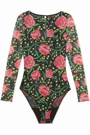 Desigual Body slim floreale