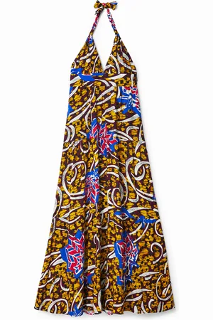 Desigual Abito lungo scollato Stella Jean