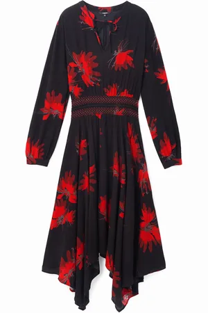 Desigual Vestito svasato manica lunga