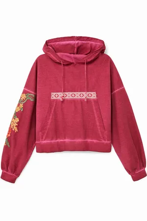 Desigual Felpa corta tasca a marsupio