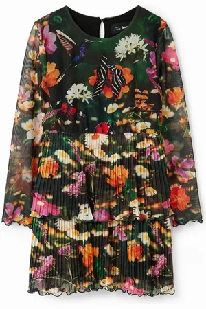 Desigual Abito in tulle fiori