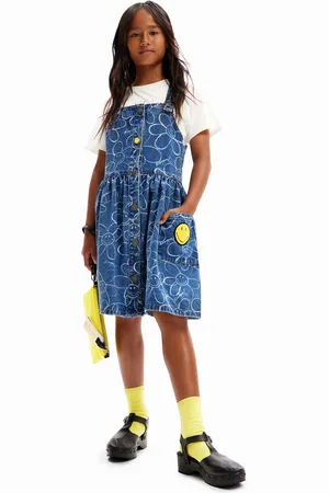 Desigual Abito salopette denim Smiley Originals Â®