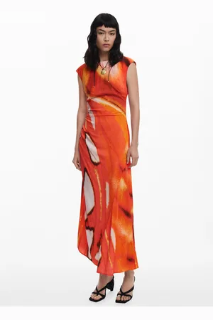 Desigual Abito lungo drappeggiato