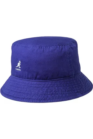 Kangol Washed Bucket Hat Blu