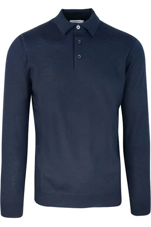 Paolo Pecora Polo in lana blu