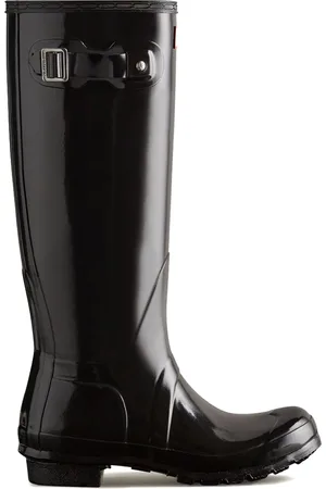 Hunter Stivali Original Tall gloss Black